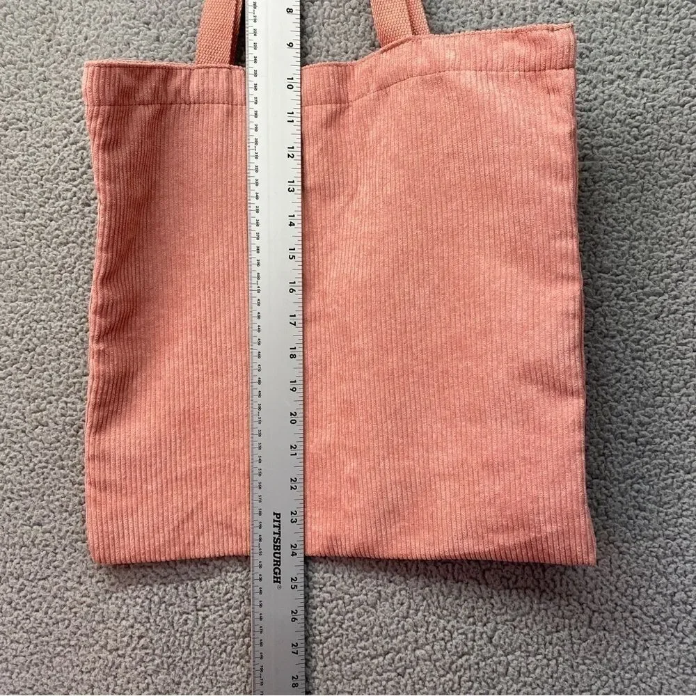 Old Navy Pink Corduroy Medium Size Tote Bag
